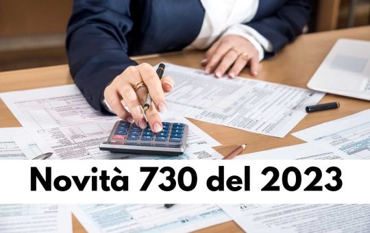 novità 730 2023