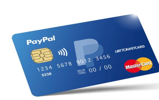 Carta di debito Paypal